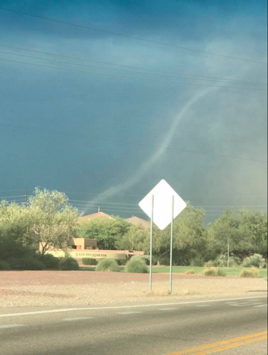 Landspout