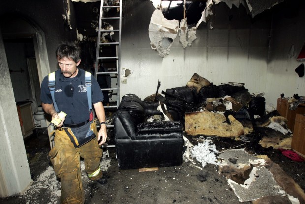 Three escape as fire guts Midvale home   