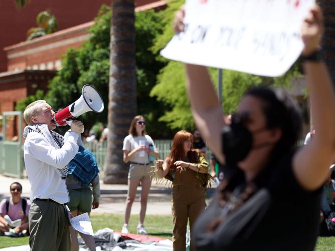 Pro-Palestinian 'encampment' at UA