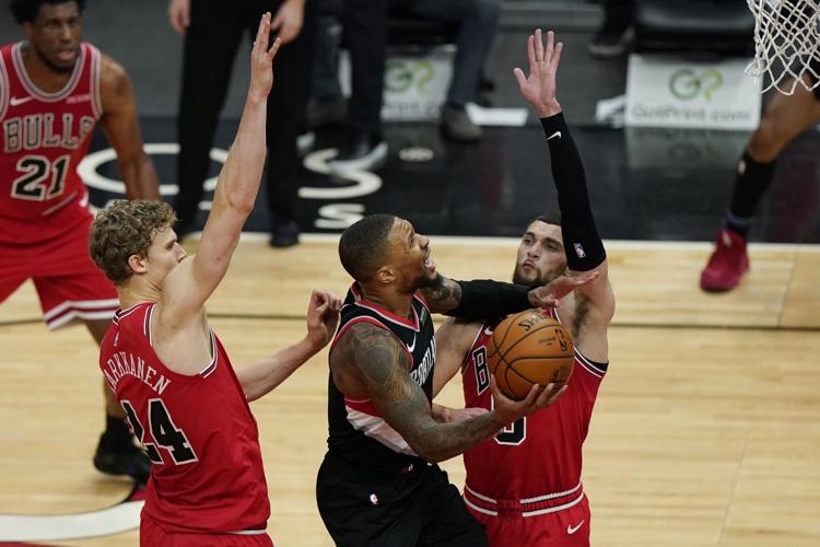 Trail Blazers Bulls Basketball
