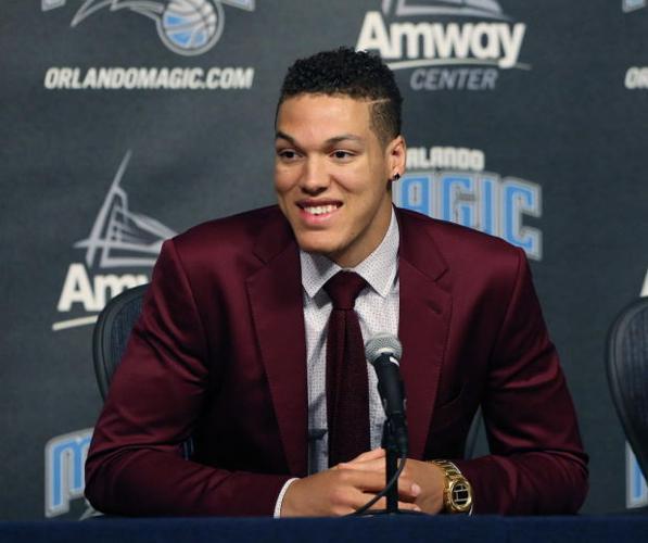 very underrated. aaron gordon might be the tunnel's best-dressed in this  year's finals. 🏆