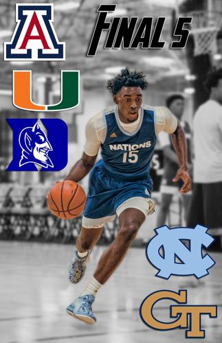Nassir Little's list of finalists
