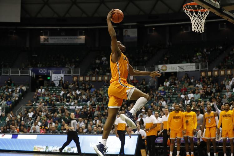 UTEP Hawaii Basketball