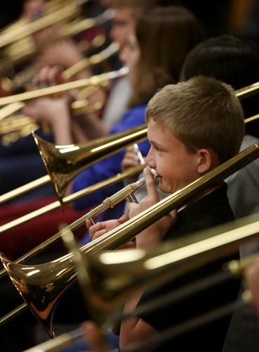 Band teacher Phillip Switzer