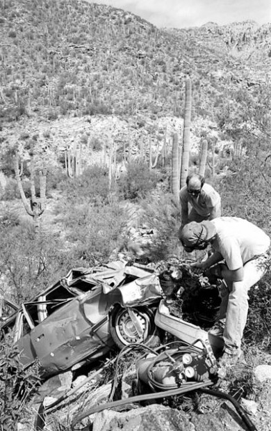 Tucson Time Capsule Catalina Highway Cleanup