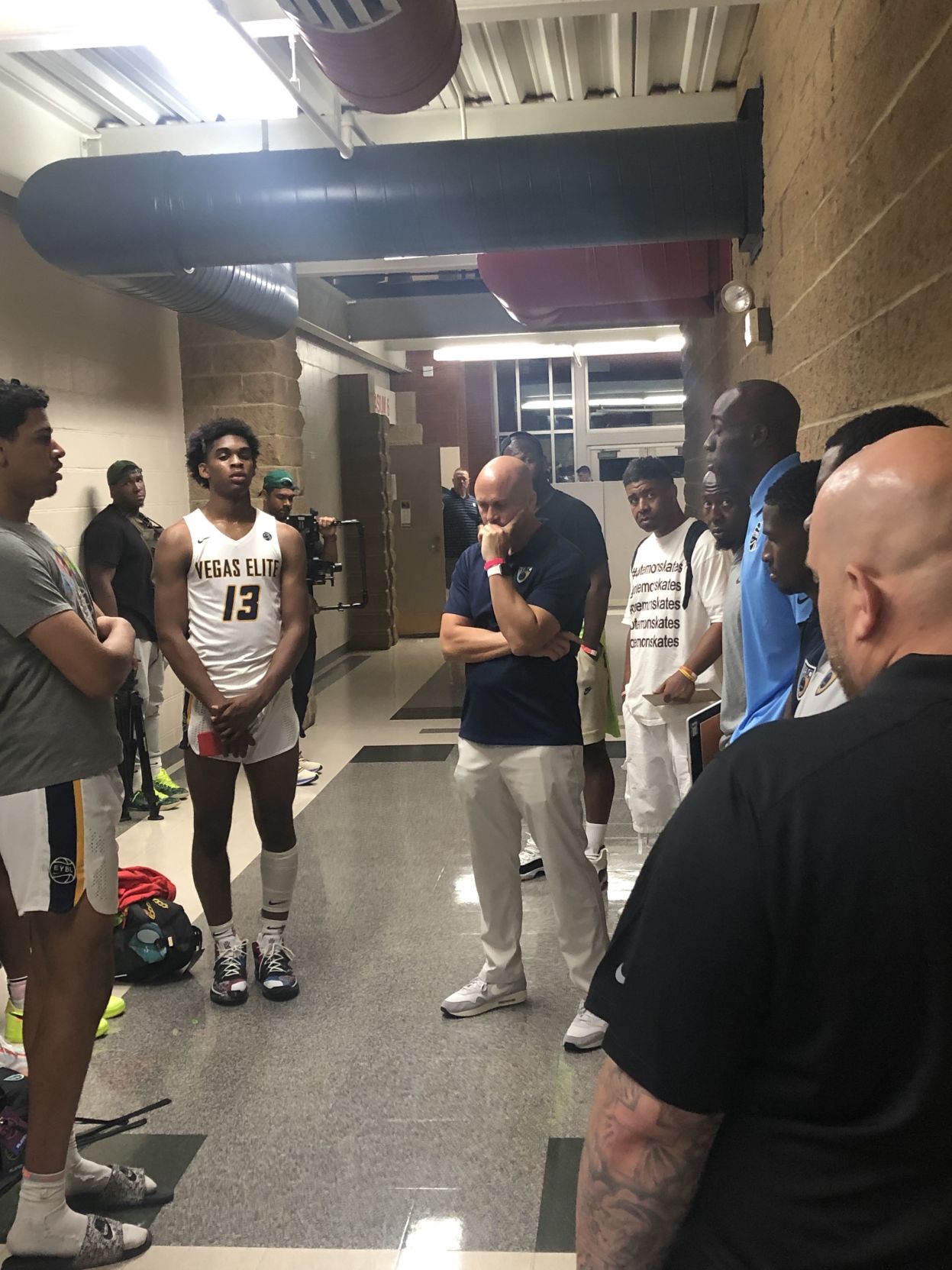 Vegas Elite postgame at Peach Jam