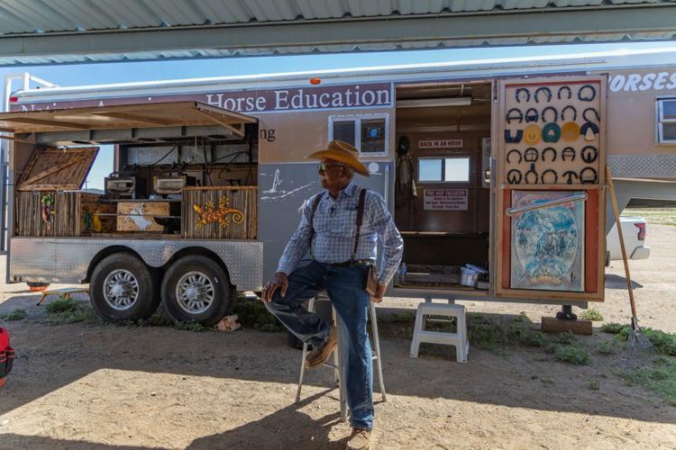 Tucson farrier educates Native American communities on horseshoeing