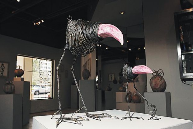 Art that's funky, witty, lovely too  