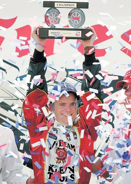 IRL first: Andretti cars sweep  