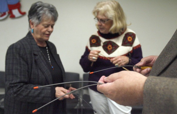 Couple shares knowledge in 'wizards' dowsing school   
