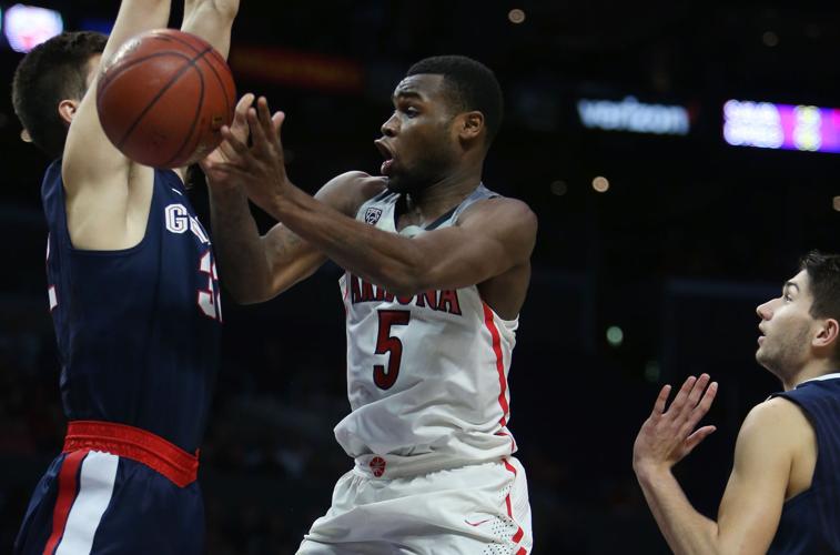 No. 8 Gonzaga Bulldogs vs. No. 16 Arizona Wildcats college basketball