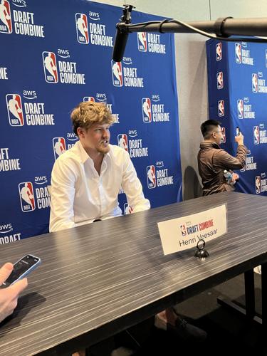 Henri Veesaar NBA Combine interview