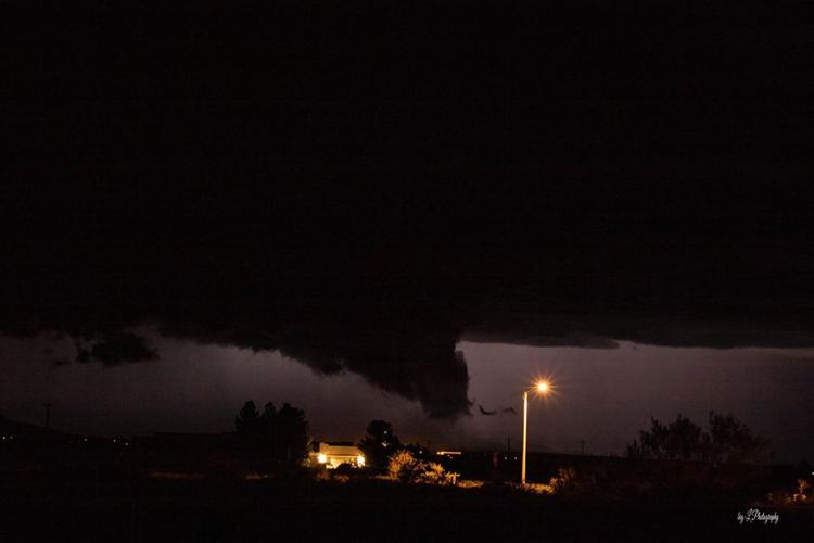 Cloud formation near Wilcox