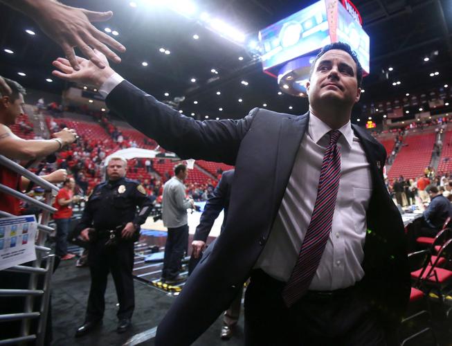 Arizona basketball coach Sean Miller