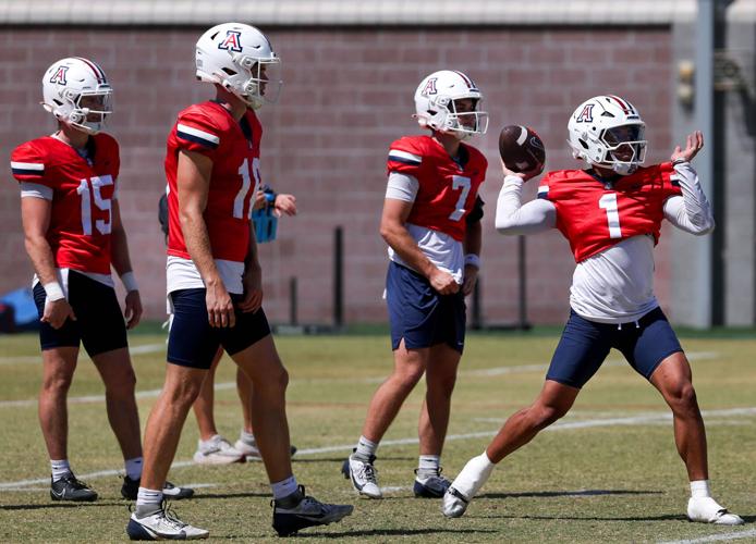 Arizona spring football practice