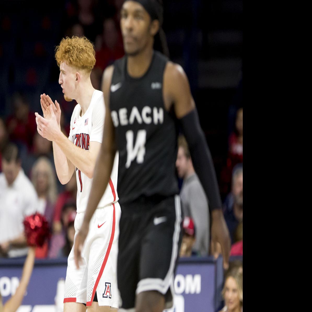 Hot Shooting Arizona Wildcats Put Away Long Beach State 104 67