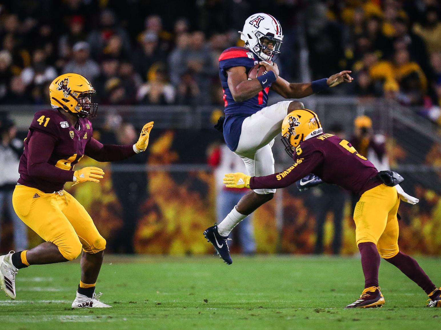 Notes Quotes And Stats From The Arizona Wildcats 24 14 Loss To