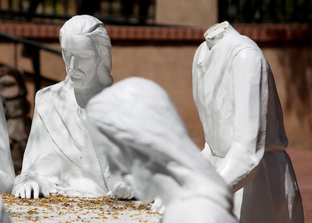 Damage to Garden of Gethsemane