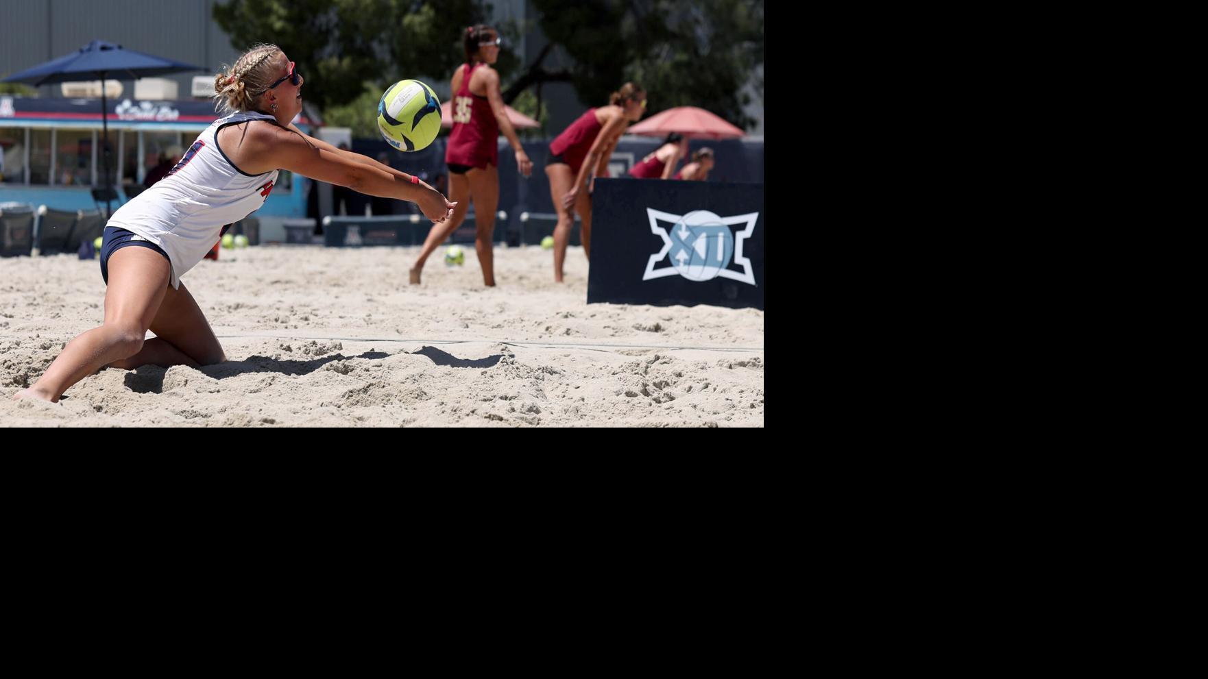 Arizona's run in Big 12 beach volleyball tourney ends in semifinals
