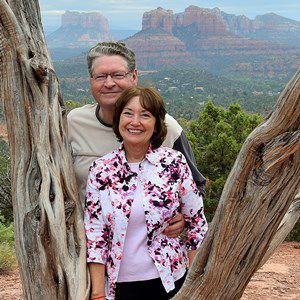 Damon Day and Mary Stebbins