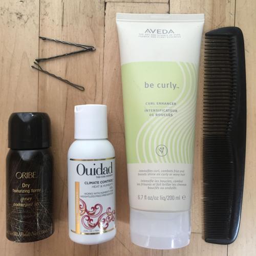 Curly hair products