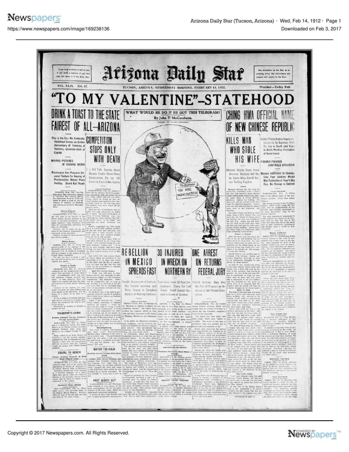 Happy birthday, Arizona. We love you!