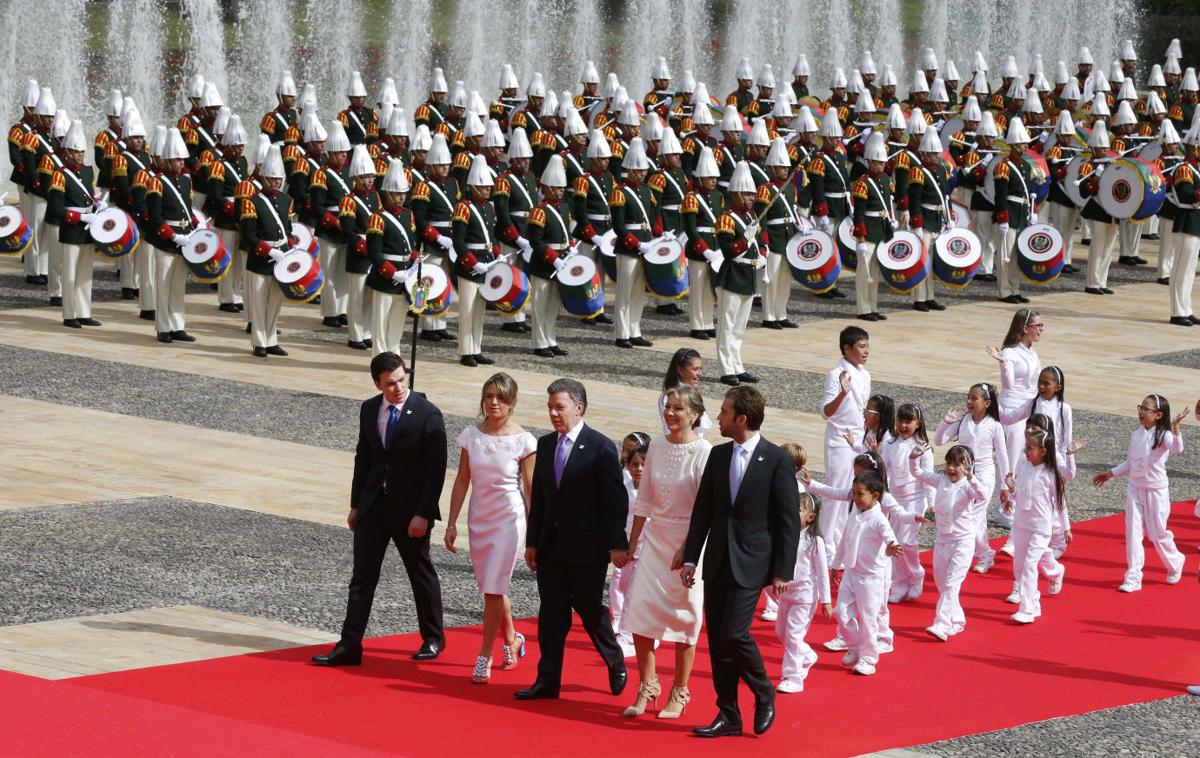 Juan Manuel Santos, Martin Santos,  Esteban Santos, Maria Antonia Santos, Maria Clemencia Rodriguez