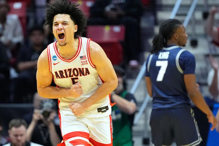 Arizona men's basketball vs. Utah State, NCAA Tournament second round | March 22, 2026