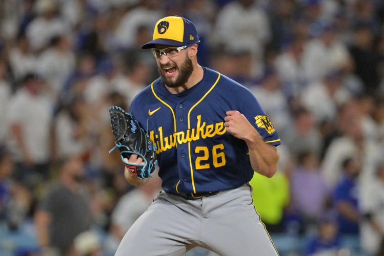 BASEBALL-MLB-LAD-MIL/