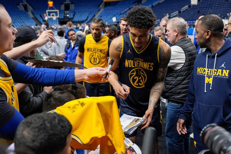 NCAA Michigan Basketball