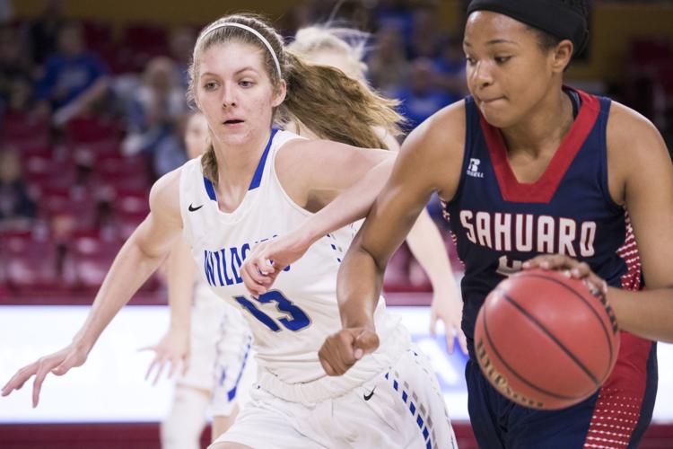 Sahuaro vs. Gilbert Mesquite girls basketball