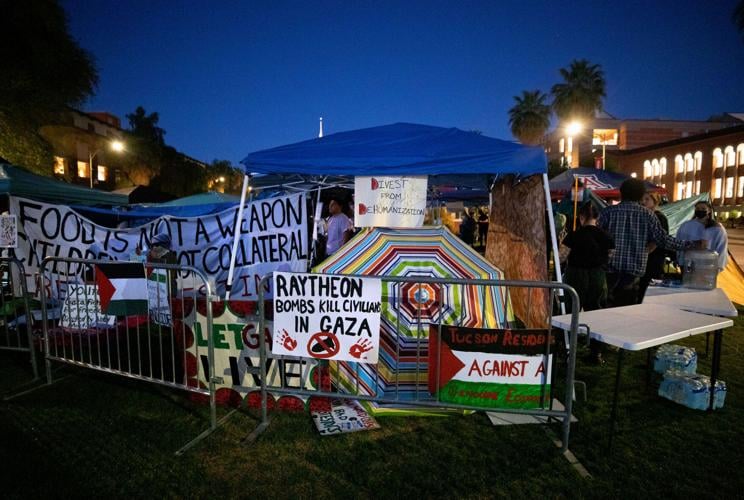 Pro-Palestinian encampment at UA