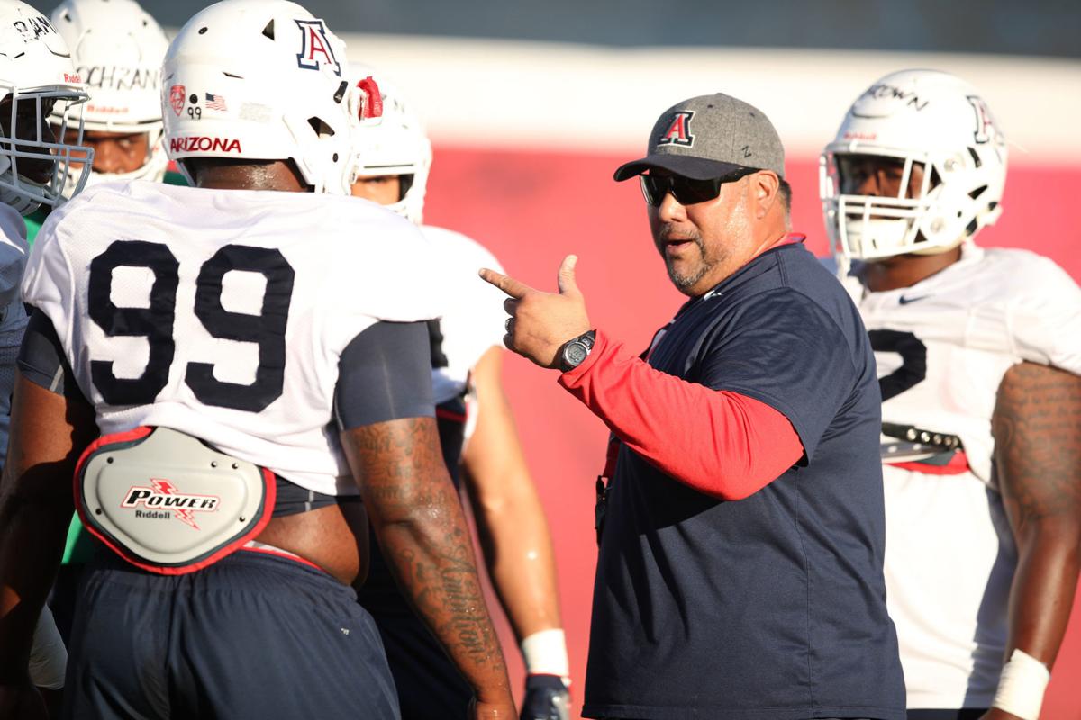 New Arizona DL coach Iona Uiagalelei determined to rebuild the Wildcats