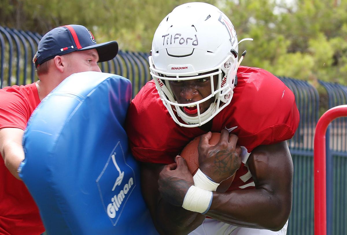 Arizona Wildcats football practice