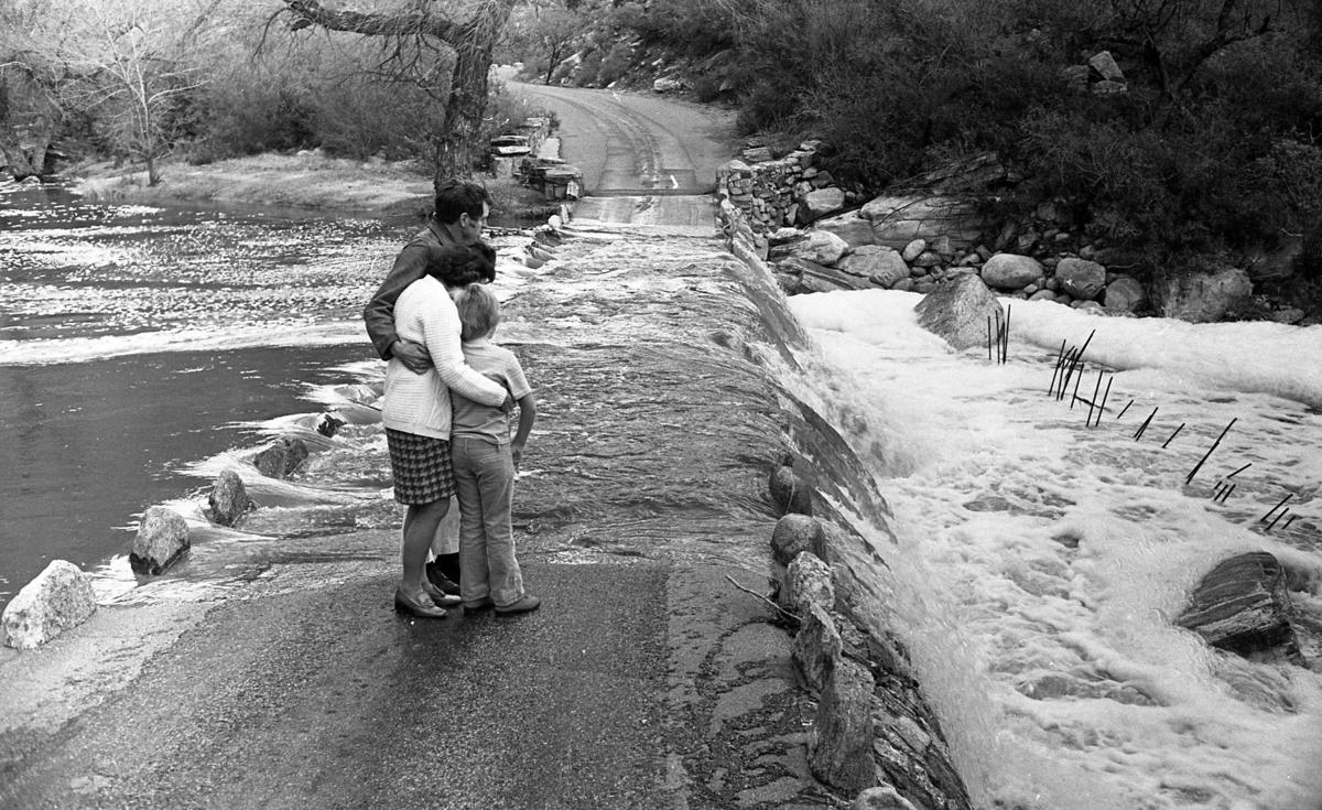 Rain in Sabino Canyon