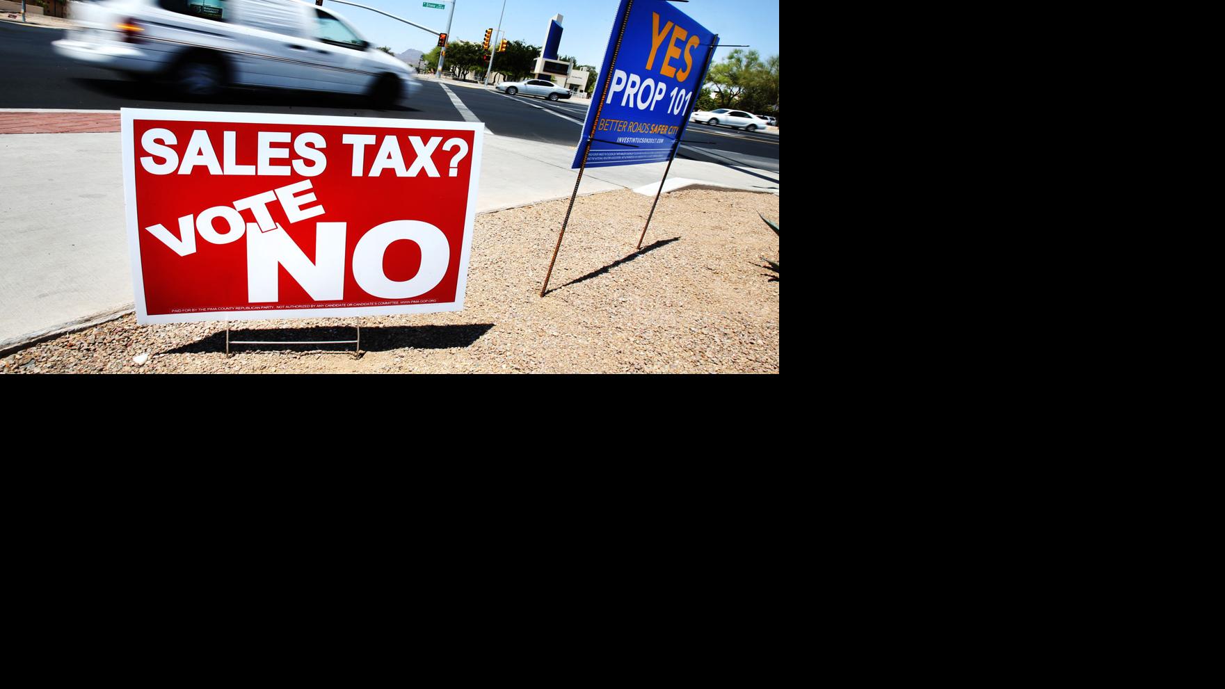 Critics question need for Tucson salestax plan, Proposition 101