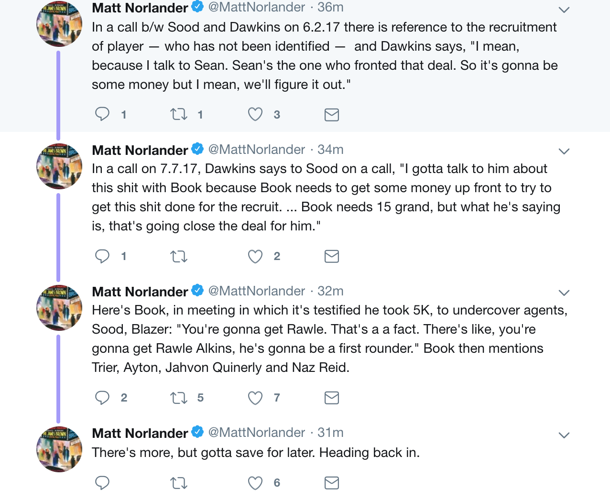 Matt Norlander thread