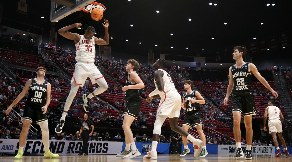 Photos: Arizona vs. Wright State, 2022 NCAA Men's Basketball ...