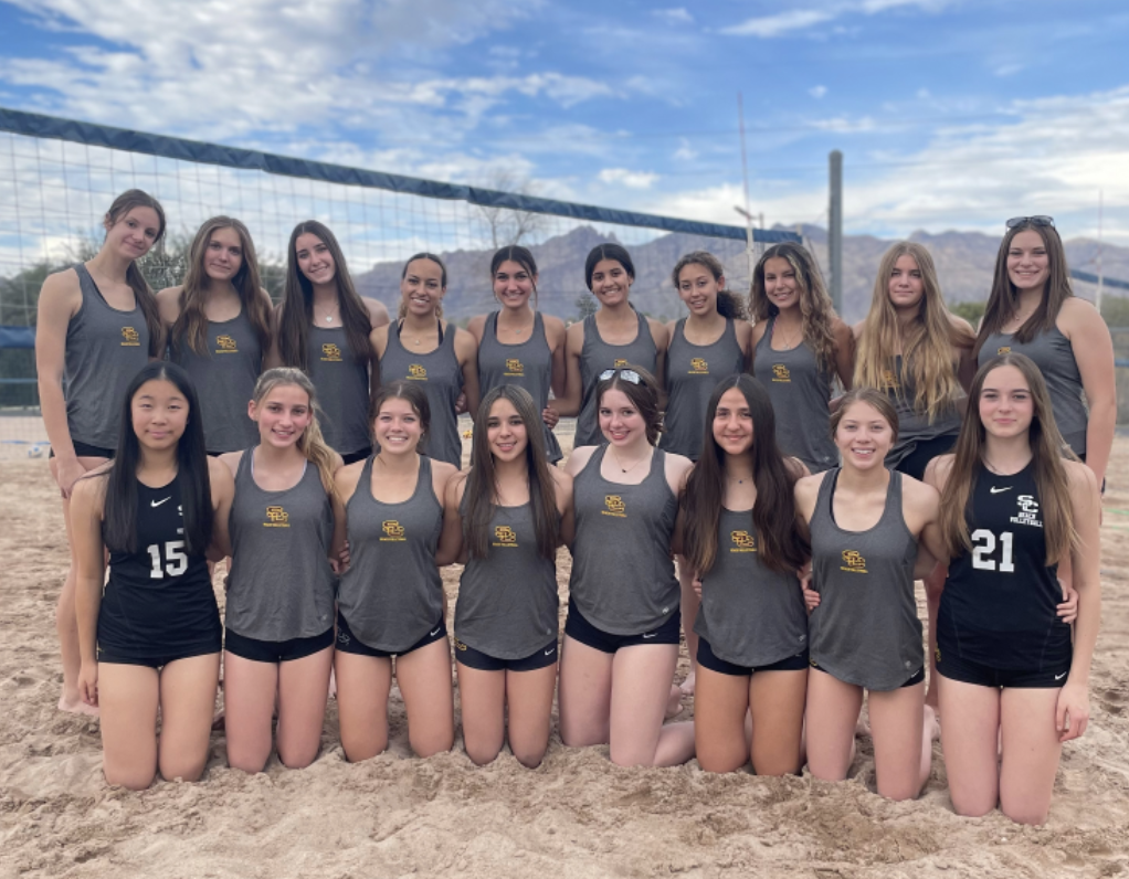 Salpointe Catholic beach volleyball 2022