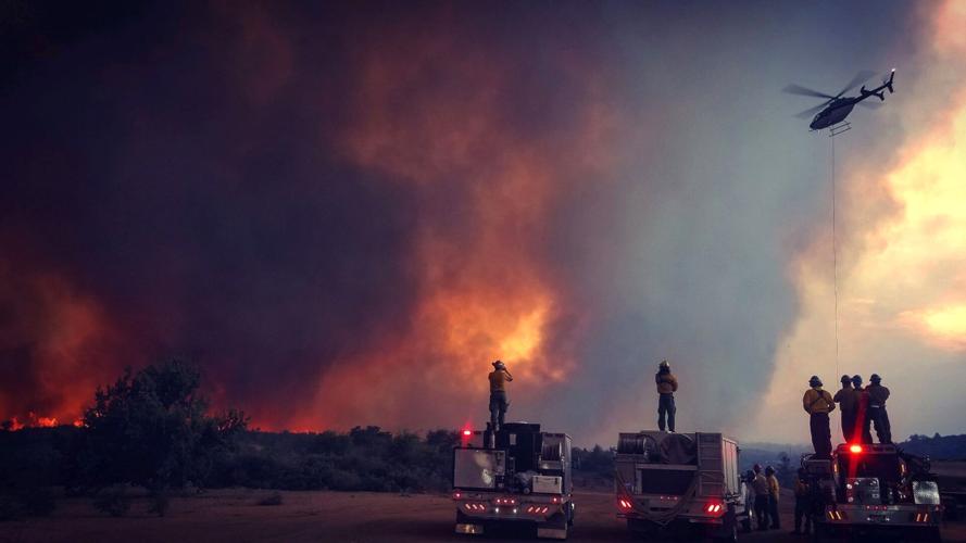 Telegraph Fire, Arizona