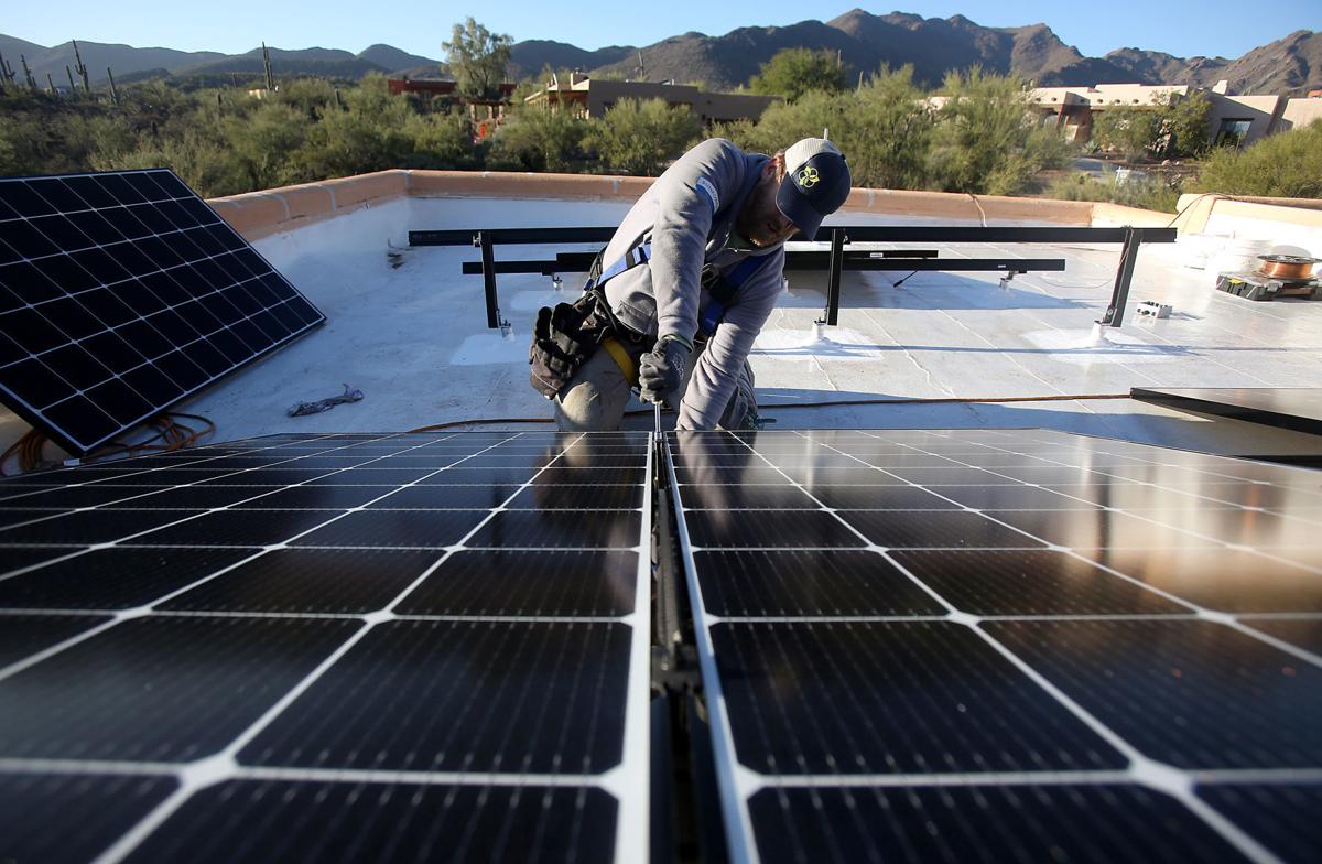 Tesla Solar Roof With Solar Tiles Of Various Designs That Will Convert Sunlight Into Electricity Stored In The P Solar Roof Tesla Solar Roof Solar Energy Diy