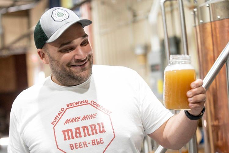 Buffalo Brewing Company creates Golden Snowbeer with snow from the 2022 blizzard