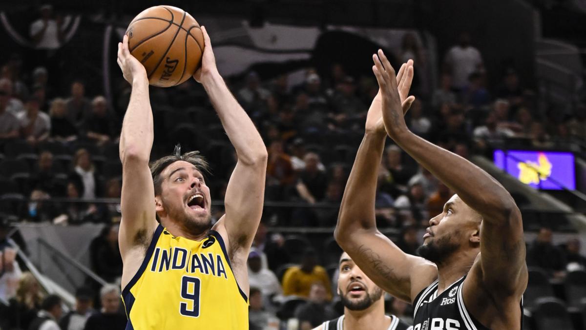 Pacers Spurs Basketball