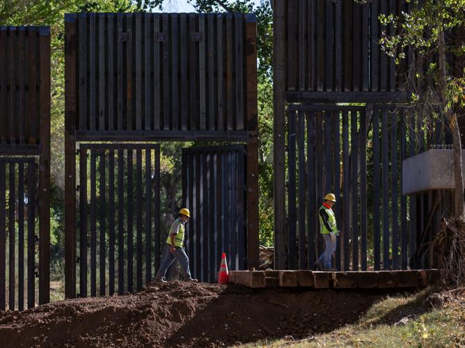 Border Wall, Arizona-Mexico border