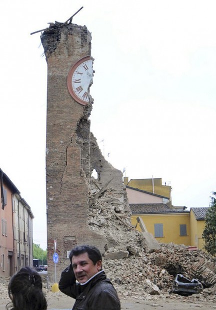 Italy Parmesan cheese area hit by quake; at least 4 dead    