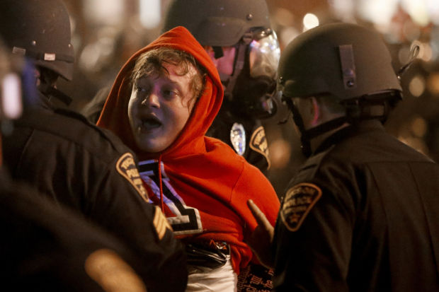 Unrest at Main Gate Square