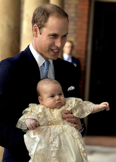 Christening of Britain's Prince George