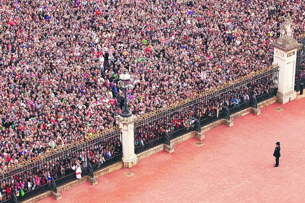 Wedding filled with pageantry, tenderness   