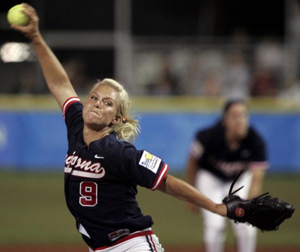 University of Arizona pitcher Taryne Mowatt