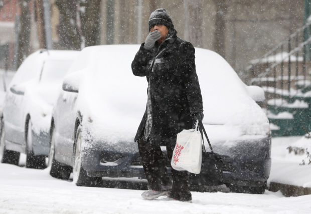 Winter weather storms in - again